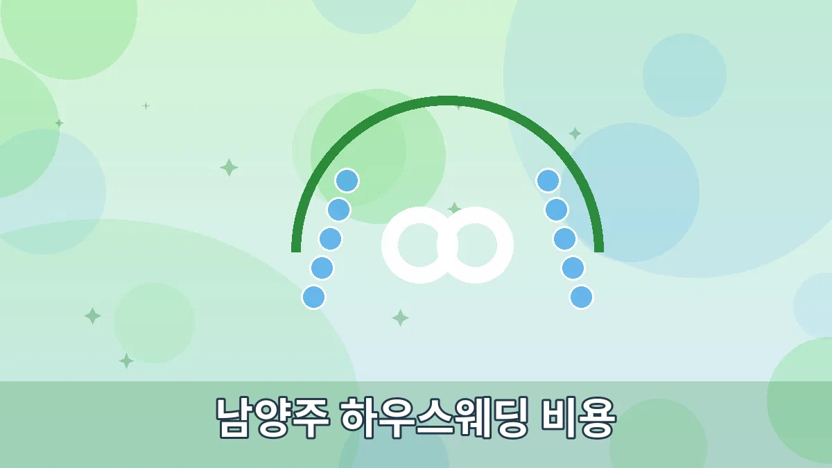 남양주 하우스웨딩 비용 안내 이미지 2