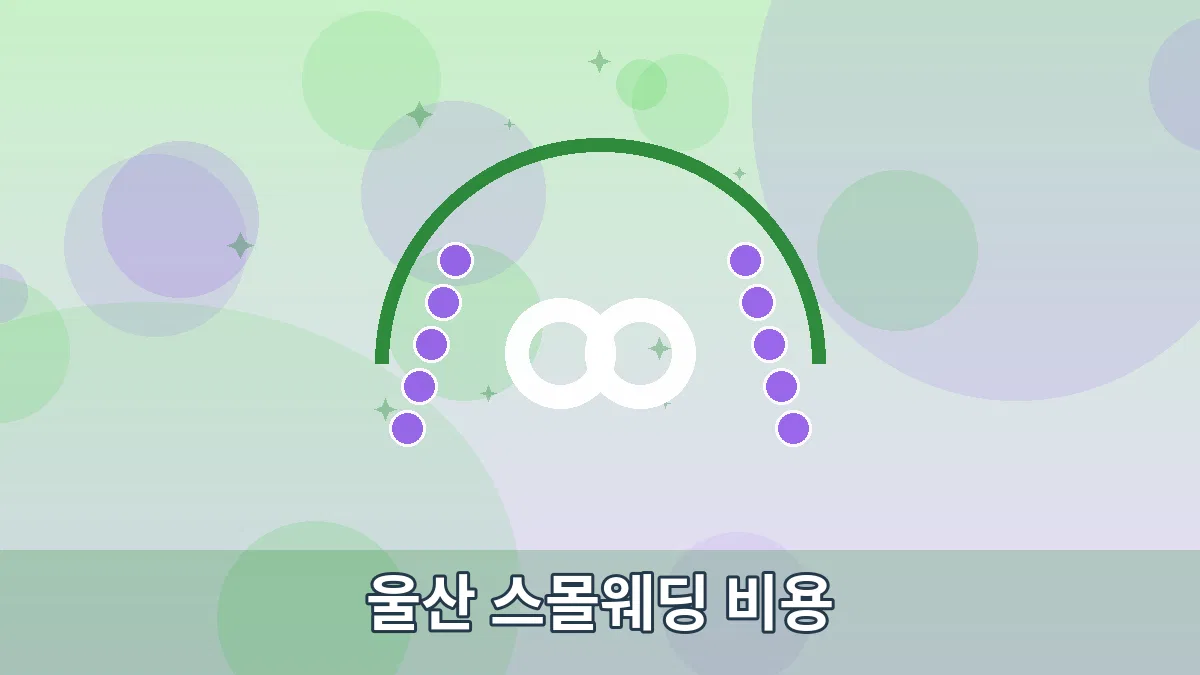 울산 스몰웨딩 비용 안내 이미지 4